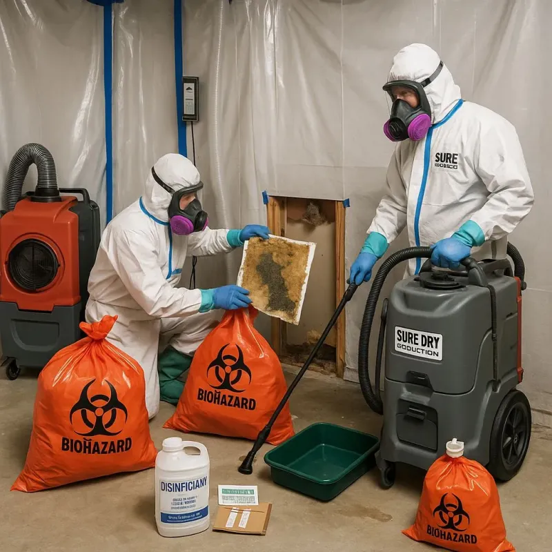 Contaminated Water Handling Protocols process in Marion County, OH