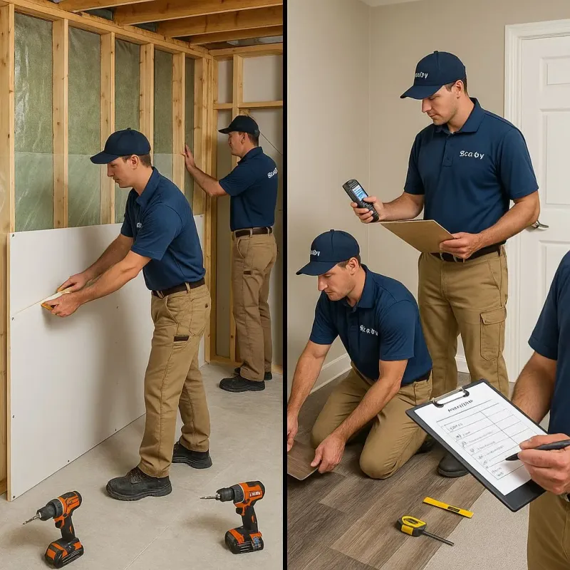 Repairs and Reconstruction process in Marion County, OH